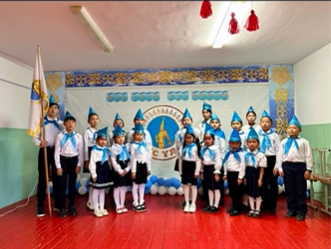 «ЖАС ҰЛАН» және «ЖАС ҚЫРАН»ұйымдарының қатарына қабылдау салтанатты рәсімі өтті.