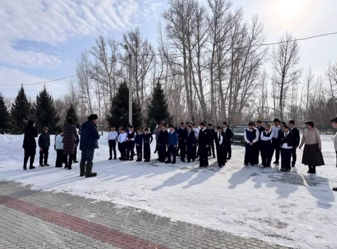 Өрт қауіпсіздігі бойынша оқу-жаттығу өтті
